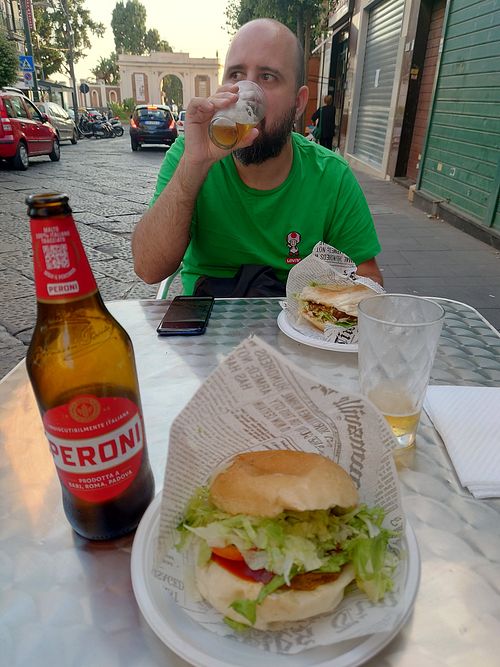 Us ❤️ at ViP Burger in Ercolano