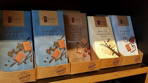 vegan chocolates at Godt Brød Fløyen in Bergen