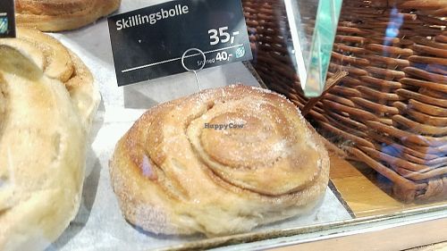 cinnamon rolls at Godt Brød Fløyen in Bergen
