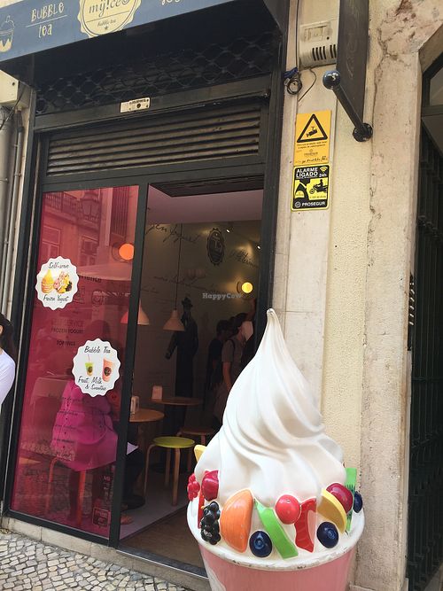 Entrance  at Myiced Baixa in Lisbon