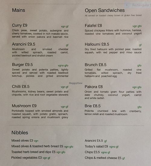 Pattypan Kitchen Menu at Pattypan Kitchen at The Victory Pub in Brighton