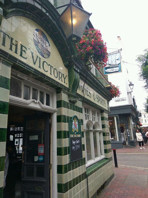 outside at Pattypan Kitchen at The Victory Pub in Brighton