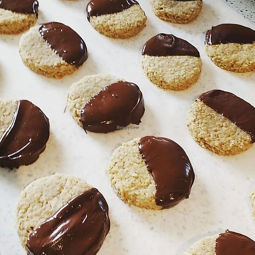 vegan oatcake at Hubbards Cove Coffee in Hubbards