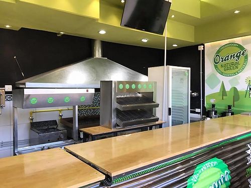 Counter
 at Orange Natural Green in Buenos Aires
