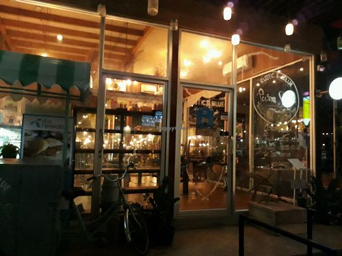 Outside at Rustic & Blue in Chiang Mai