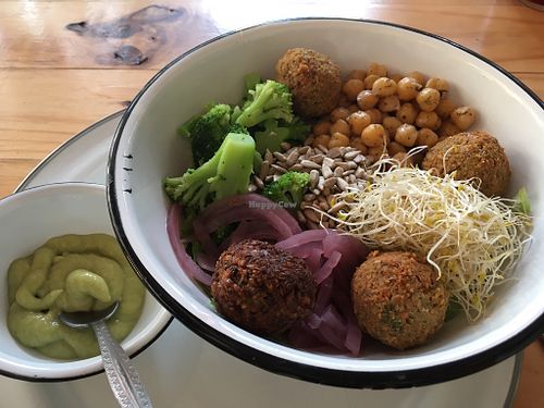 Salad at NAAY in Holbox