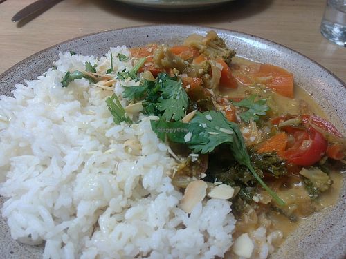 Very tasty coco Curry at Savvy in Sceaux