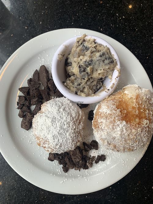 Half order of Oreo beignets   at CyBelle's Front Room in San Francisco