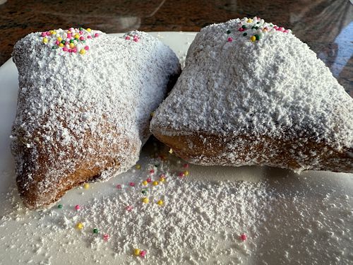 Vegan Beignets   at CyBelle's Front Room in San Francisco
