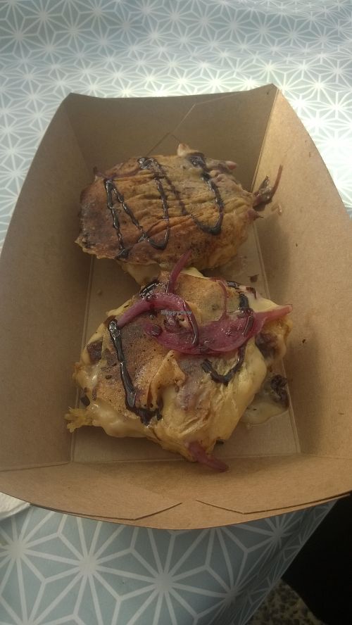 Leek cheese scones at Square Roots in Whitley Bay