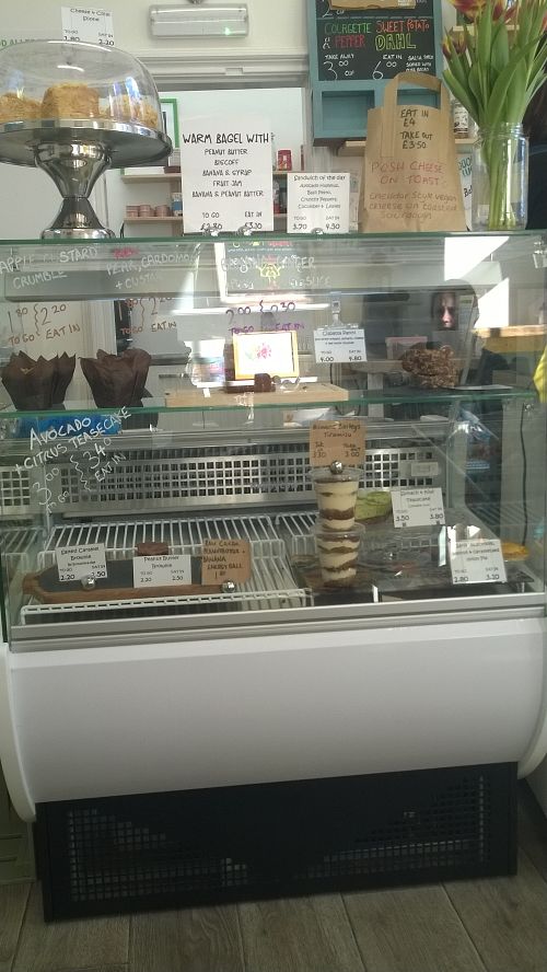 Sweets and desserts at Square Roots in Whitley Bay