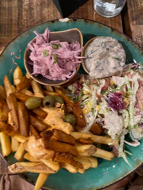 Gyros plate  at Bidges & Sons Reeperbahn in Hamburg