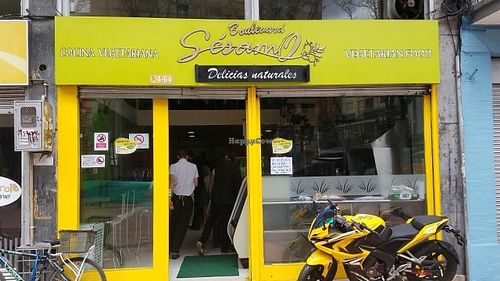 outside at Bulever Sésamo in Bogota