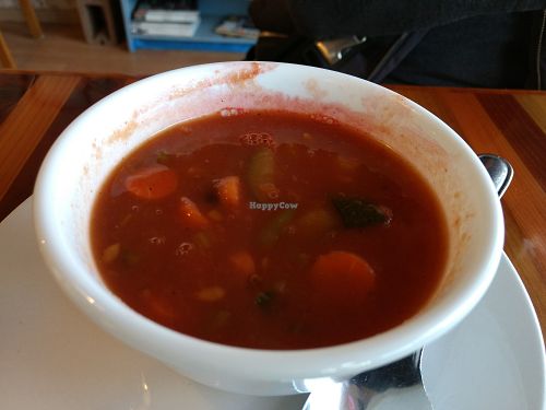 Soup d'jour at V Roast Bistro - Fans of Film Cafe in Albuquerque