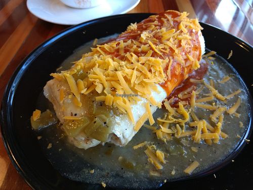 The most excellent breakfast burrito!  at V Roast Bistro - Fans of Film Cafe in Albuquerque