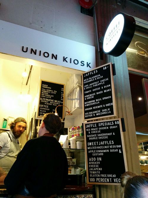 laneway location at Union Kiosk in Melbourne