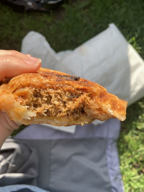 Beyond burger! Very filling lunch at Union Kiosk in Melbourne