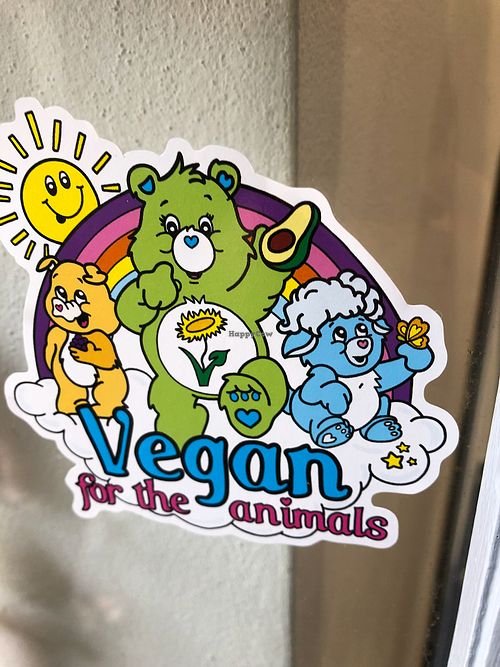 Loved this sticker on the front door at Britta Take Away in Riomaggiore