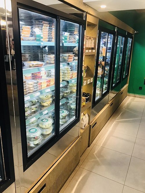 Inside  at Just Food Market in Ankara