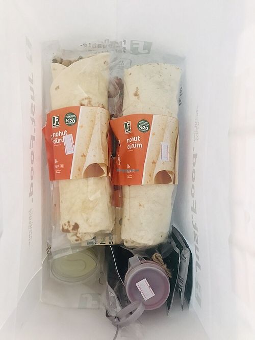 Vegan Meals for the Road  at Just Food Market in Ankara