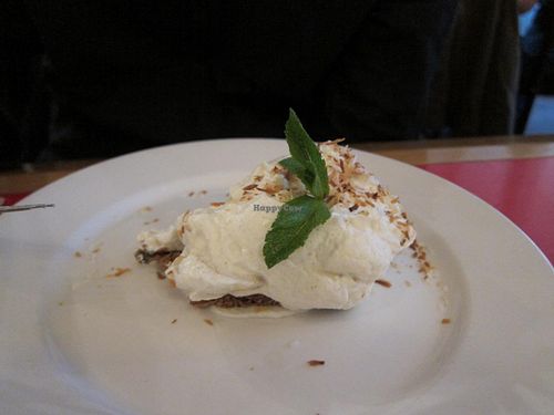 Dessert at De Waaghals in Amsterdam