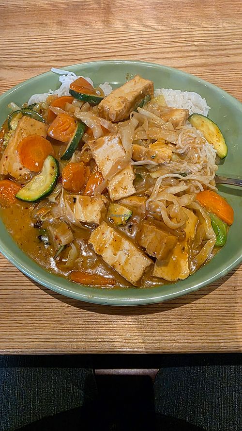 Tofu Curry with Vermicelli Noodles at Pho Square in Loves Park
