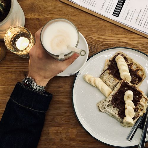 Vegane Waffeln at Sturbock Cafe in Wurzburg