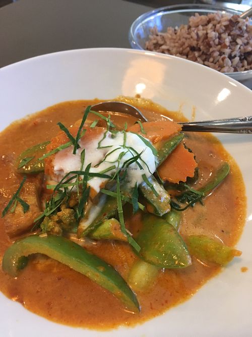 Panang Curry at Thailicious in Henderson