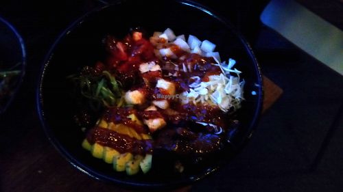 Veggie Rice Bowl - best dish in the world!! at Kuma in Tofino