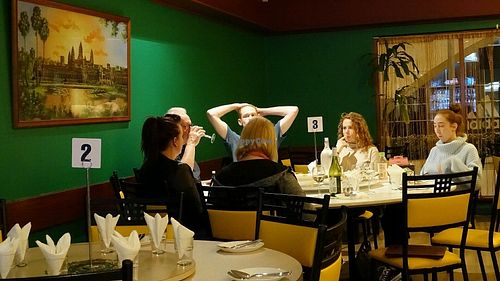 restaurant interior at Happy Thai in Perth