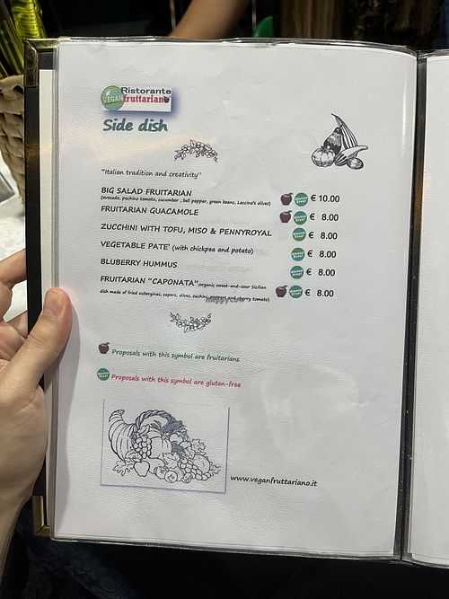   at Veganfruttariano in Milan