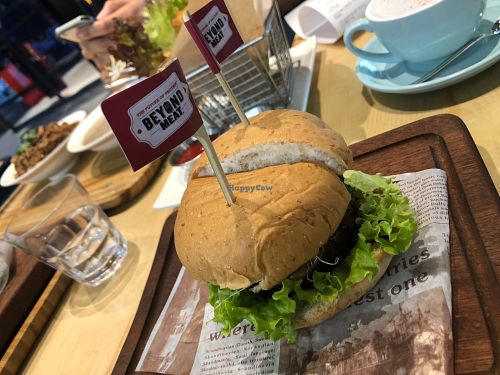 Teriyaki Beyond Burger at Green Common - The Forest in Kowloon