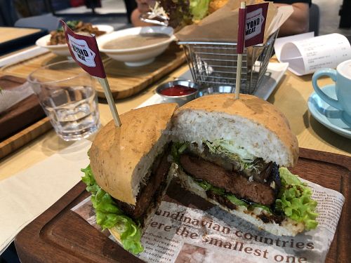 The Beyond Burger Teriyaki at Green Common - The Forest in Kowloon