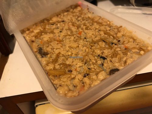 Omnipork radish cake at Green Common - The Forest in Kowloon