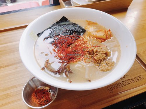 Omnipork ramen  at Green Common - The Forest in Kowloon