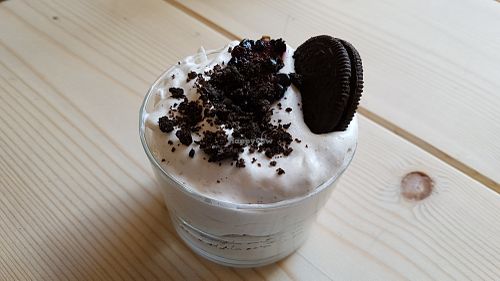 Oreo cheesecake at Yellow Rose in Copenhagen