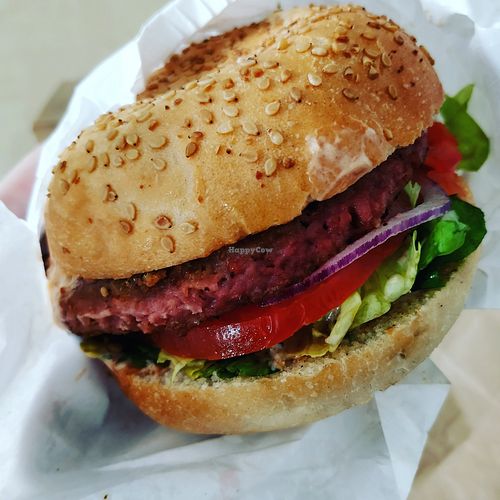 Beyond burger! at The Green Burger Factory in Antibes