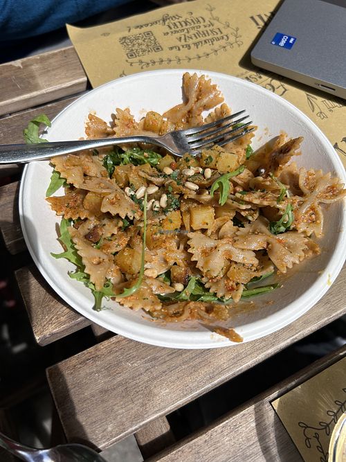 Farafelle  at Mangiamore in Reggio Emilia