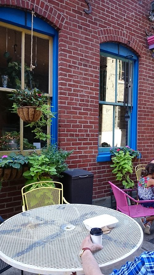 The front  at Bank Street Creamery in Easton