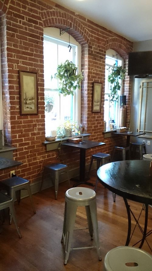 The inside  at Bank Street Creamery in Easton