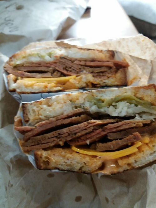 Reuben Sandwich at Shift Eatery in Surry Hills