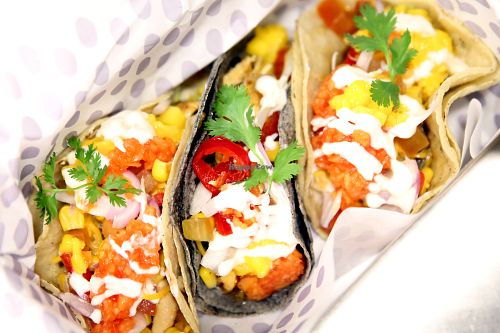 Tacos at Avocado in Barcelona