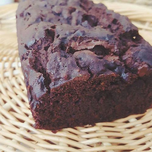 Vegan chocolate orange cake at The Wilds in North London