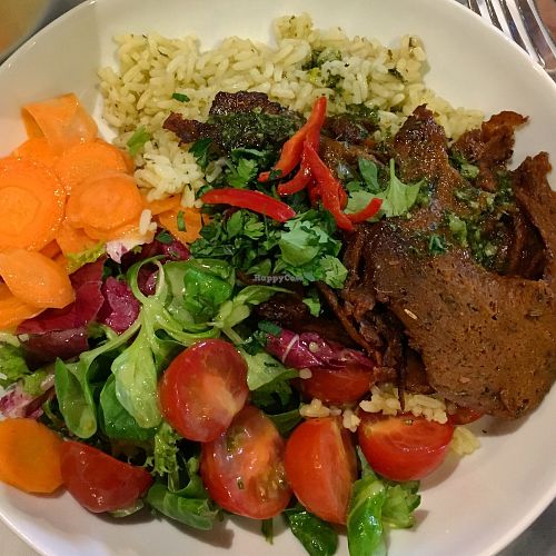 Crispy seitan. at Petiscaria in Helsinki