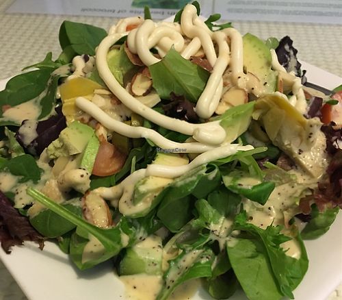 Loving Hut Salad at Loving Hut in Seattle