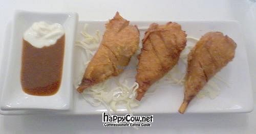 Drumsticks at Loving Hut in Seattle