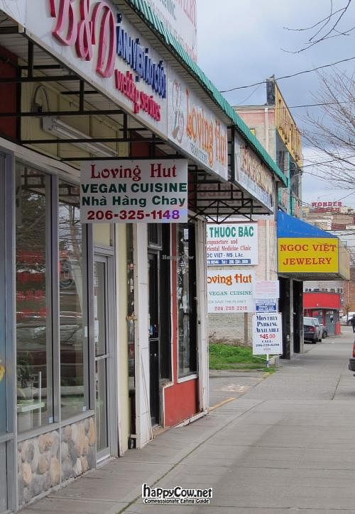 Front at Loving Hut in Seattle