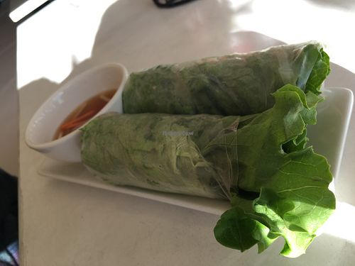 Summer Rolls at Loving Hut in Seattle