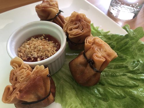 vegetable money bags at Tajska Restavracija Chada in Koper