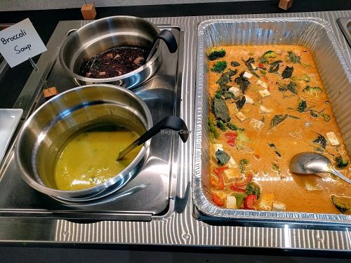 Buffet at Kati Vegan Thai in Seattle